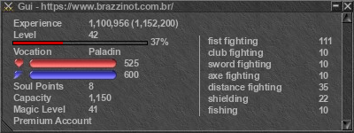 Signature for player Gui