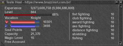 Signature for player Teste Heal