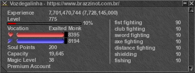 Signature for player Vozdegalinha