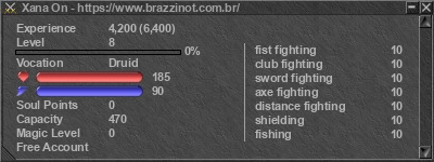 Signature for player Xana On